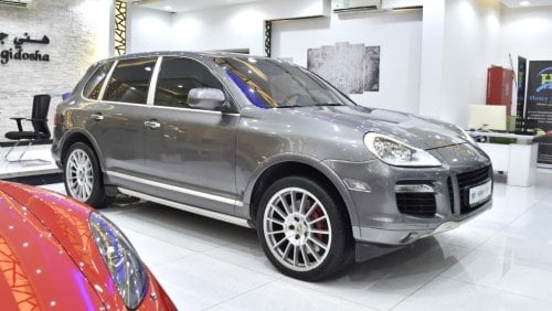 Porsche Cayenne Turbo EXCELLENT DEAL for our Porsche Cayenne Turbo ( 2009 Model ) in Grey Color GCC Specs