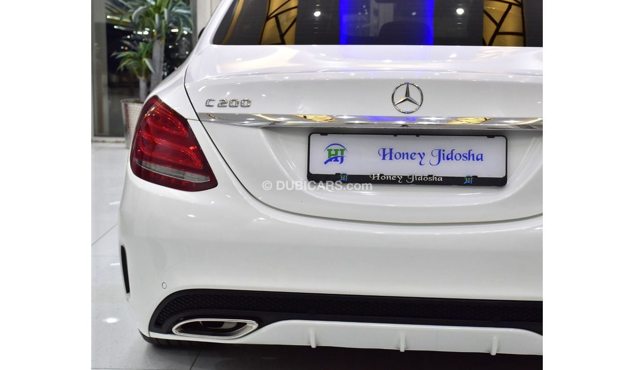 مرسيدس بنز C200 EXCELLENT DEAL for our Mercedes Benz C200 ( 2015 Model ) in White Color GCC Specs