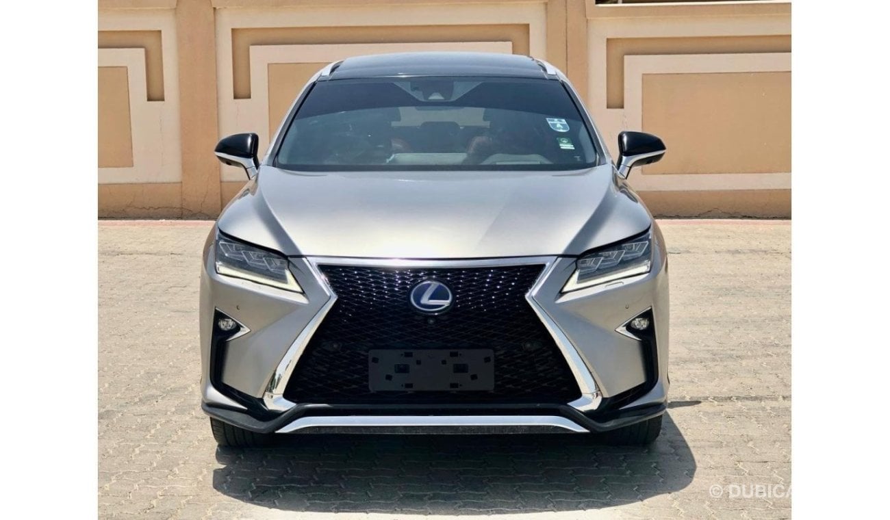 لكزس RX 450 LEXUS RX-450h ,HYBRID (F-SPORT 2019) GCC . TOP OPTIONS.PANORAMIC