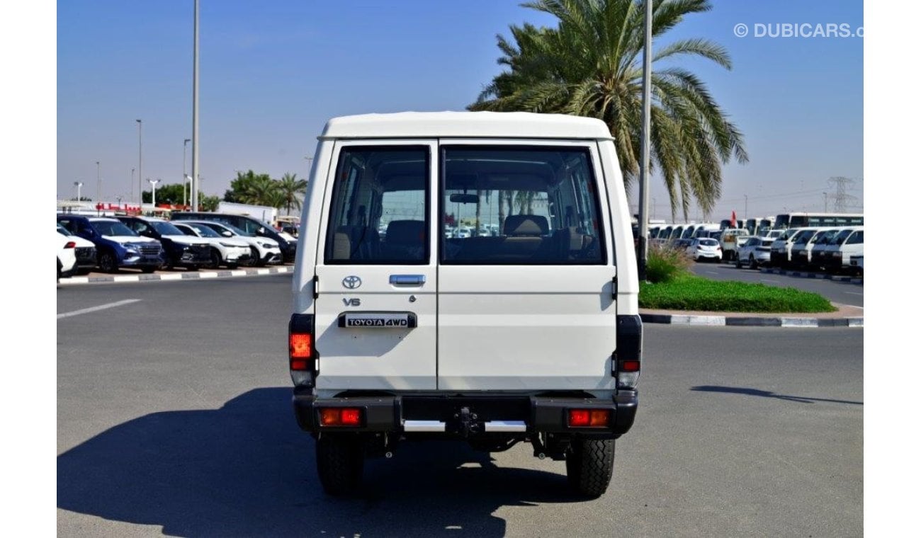 Toyota Land Cruiser Hard Top 2024 TOYOTA LAND CRUISER 78 HARDTOP LONG WHEEL BASE V6 4.0L PETROL 4WD 9-SEATER MANUAL TRANSMISSION