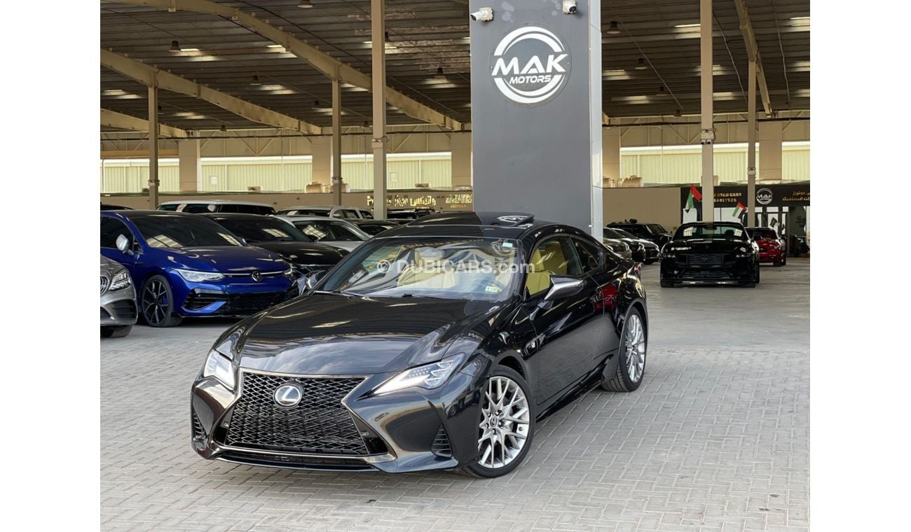 لكزس RC 350 F Sport 3.5L V6 / TRIPLE XENON / FULL OPTION / IN PERFECT CONDITION