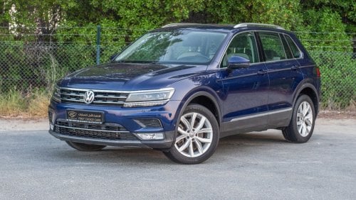 Volkswagen Tiguan AED 1,544/month | 2017 | VOLKSWAGEN TIGUAN | SEL 2.0L | GCC | FULL SERVICE HISTORY | V21828