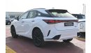 لكزس RX 500h Lexus RX500h F-Sport 2.4L, 4-cylinder, In-line, Turbo, Hybrid, AWD, CUV Model 2024, Color White