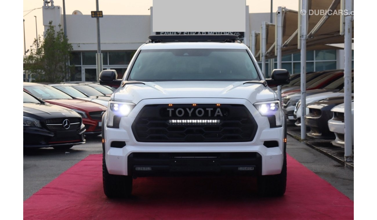 تويوتا سيكويا Toyota Sequoia TRD Pro / Clean Title/ 3000KM Only / Original Paint/ 2023