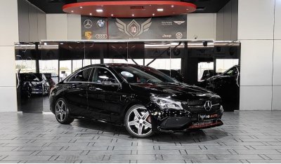 Mercedes-Benz CLA 250 AED 1,800 P.M | 2018 MERCEDES-BENZ CLA 250 4MATIC SPORT AMG KIT  2.0 | LOW KM | GCC | UNDER WARRANTY