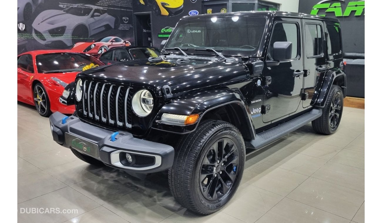 جيب رانجلر JEEP WRANGLE SAHARA 2022 IN PERFECT CONDTION WITH 27K KM ONLY