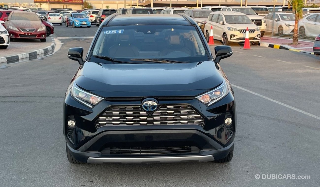 تويوتا راف ٤ 2021 TOYOTA RAV4 LIMITED HYBRID 4x4 PANORAMIC ROOF 360CAMERA IMPORTED FROM USA