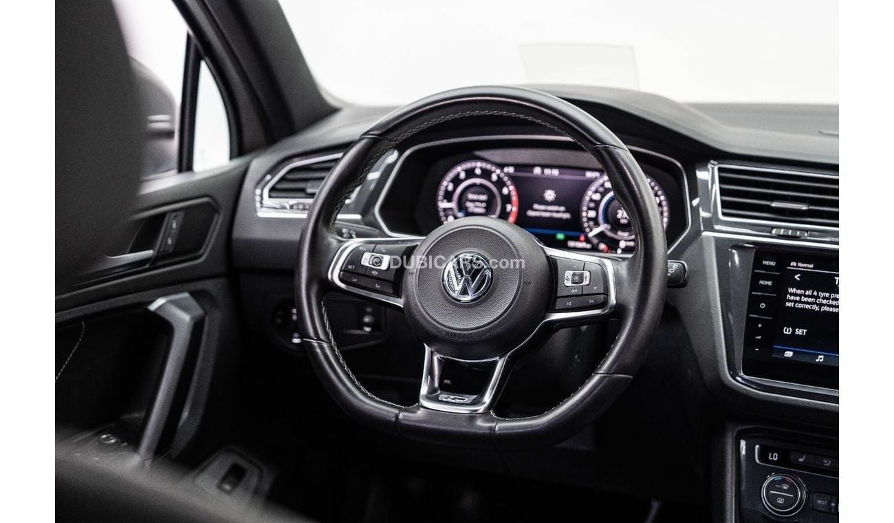 Volkswagen Tiguan R-Line 2.0L 2019-VOLKS WAGEN TIGUAN R-LINE 4MOTION-GCC-SERVICE HISTORY-WARRANTY AVAILABLE