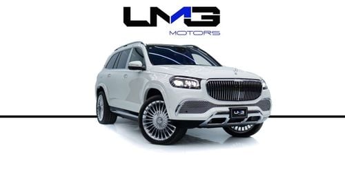 مرسيدس بنز GLS 600 FULLY LOADED | MAYBACH GLS 600 | REAR TVS | LEG REST | SIDE STEPS | FRIDGE INSIDE