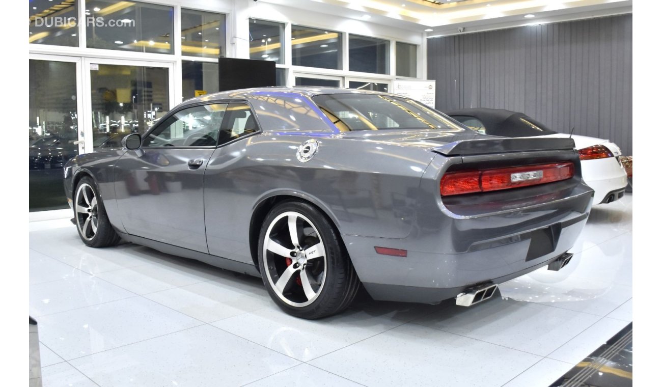 Dodge Challenger SRT8 EXCELLENT DEAL for our Dodge Challenger SRT 392HEMI ( 2012 Model ) in Grey Color GCC Specs