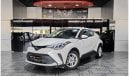 Toyota CHR AED 1,200 P.M | 2020 TOYOTA C-HR HYBRID GX 1.8 L | GCC | LOW KM | UNDER WARRANTY