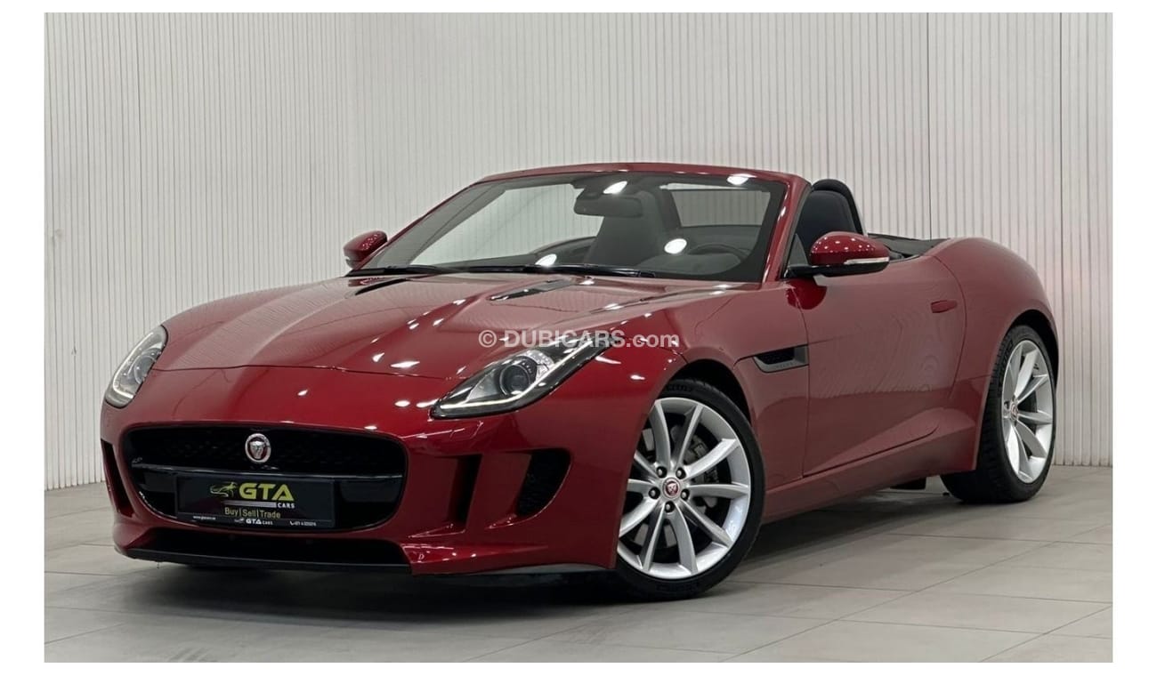 Jaguar F Type Std 2017 Jaguar F-Type Convertible, Warranty Full Jaguar Service History, Low Kms, GCC