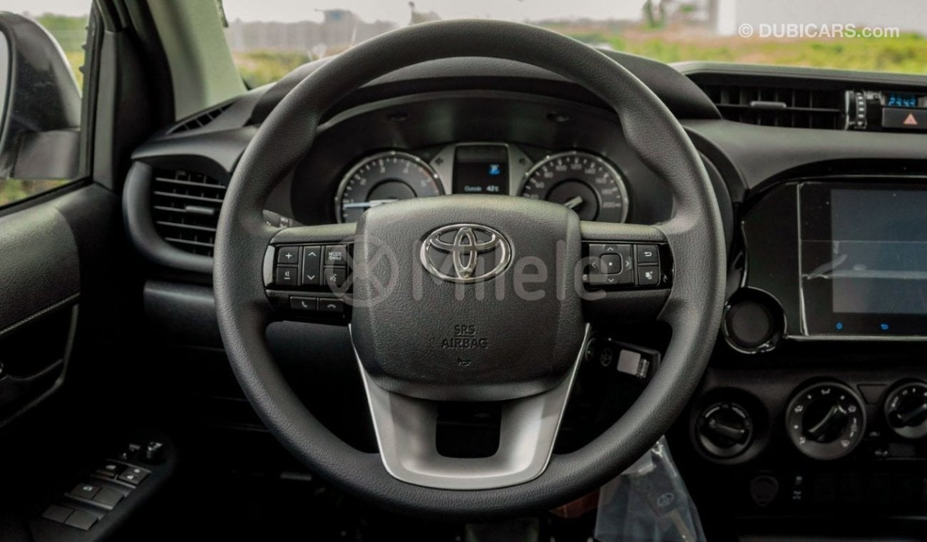 Toyota Hilux DC 2.4L DIESEL 4X4 - WHITE: CRUISE CONTROL, APPLE CARPLAY, ALLOY WHEELS