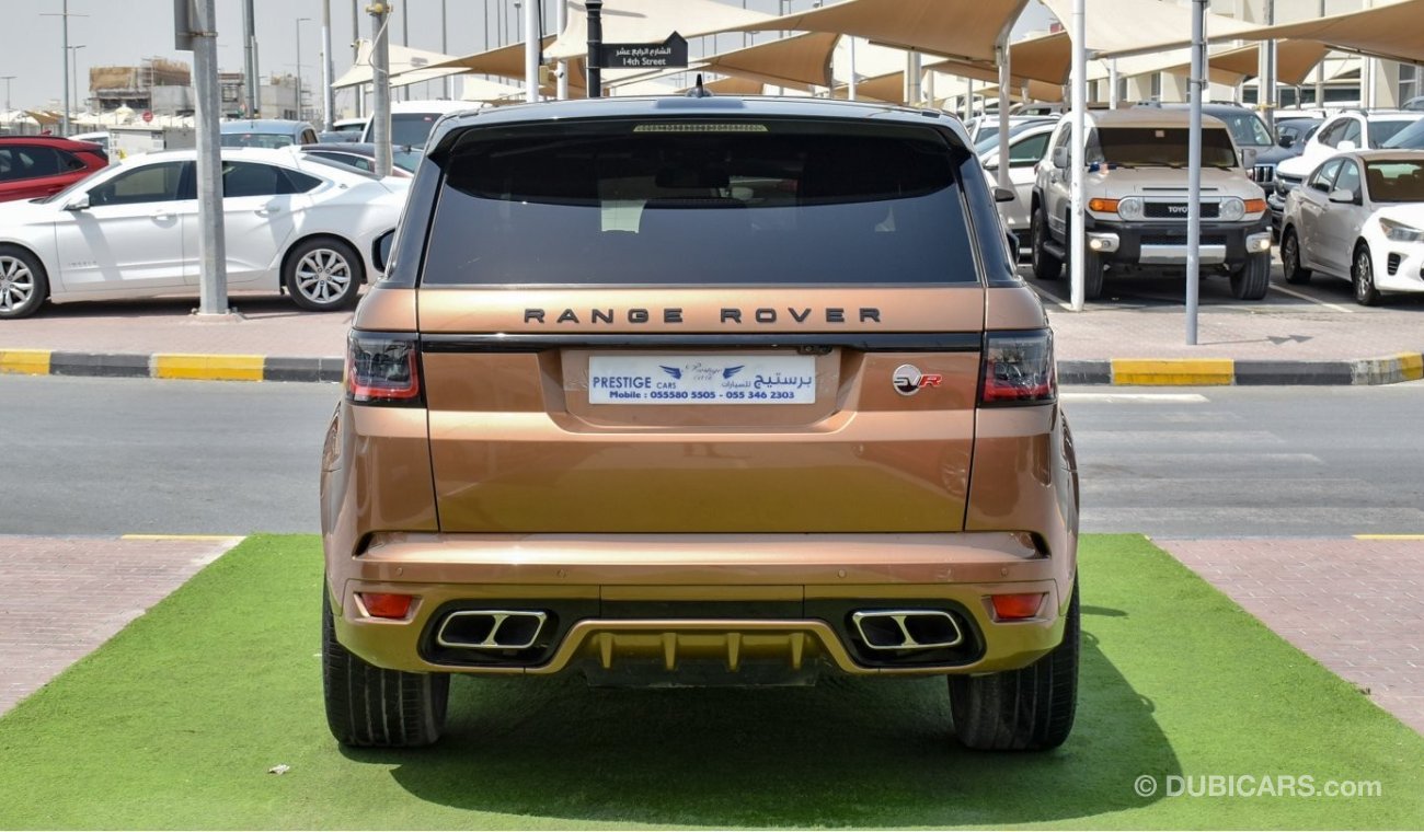 Land Rover Range Rover Sport Supercharged SVR Badge