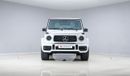 Mercedes-Benz G 63 AMG AED 14,863 P/M - 2 Years Warranty