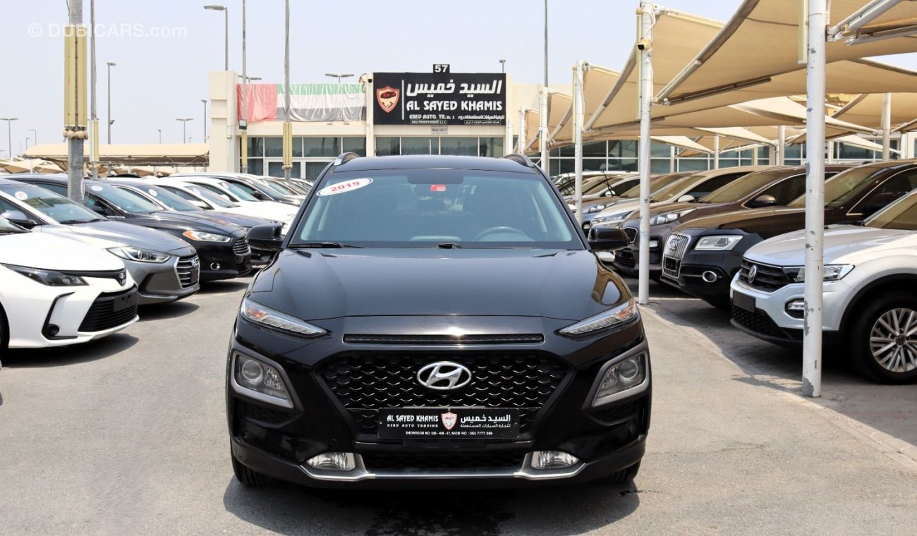 Hyundai Kona GLS HYUNDAI KONA 2019 - ENGINE 2000 CC - MID - GCC - ACCIDENTS FREE - PERFECT CONDITION INSIDE OUT