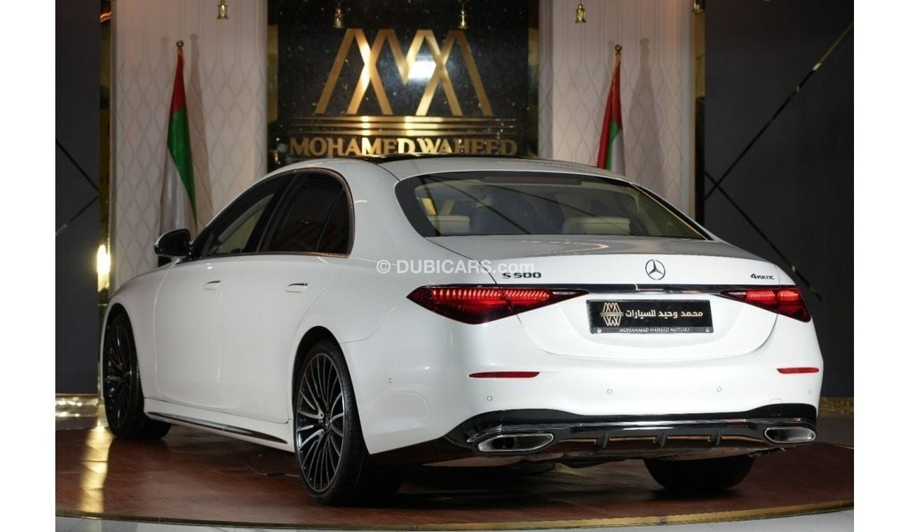 مرسيدس بنز S 500 Mercedes-Benz S 500 | 2023 GCC 4,600 KM only | Agency Warranty | AMG | Diamond Seats