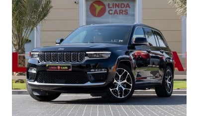 جيب جراند شيروكي Jeep Grand Cherokee Summit 2023 American Spec under Warranty with Flexible Down-Payment.