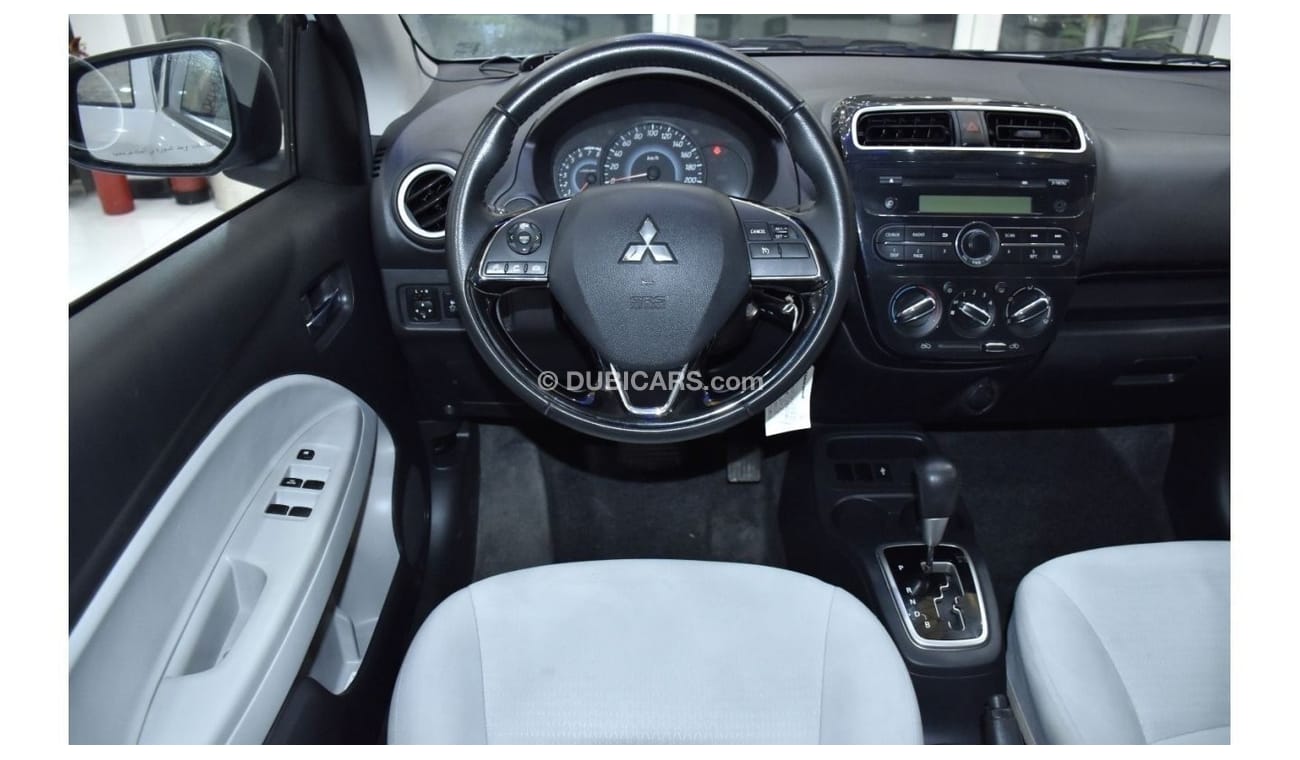 ميتسوبيشي اتراج EXCELLENT DEAL for our Mitsubishi Attrage ( 2021 Model ) in White Color GCC Specs