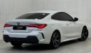 BMW 420i Std 2022 BMW 420i M-Sport Coupe, March 2027 BMW Warranty + Service Pack, Low Kms, GCC