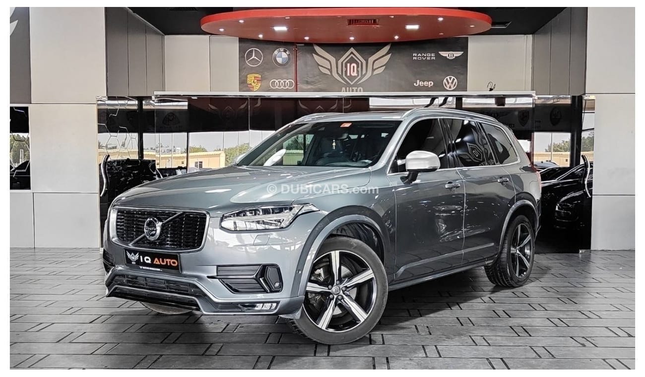 Volvo XC90 R Design AED 2,400 P.M | 2019 VOLVO XC90 T6 R-DESIGN | UNDER WARRANTY | 7 SEATS | GCC | FULLY LOADED