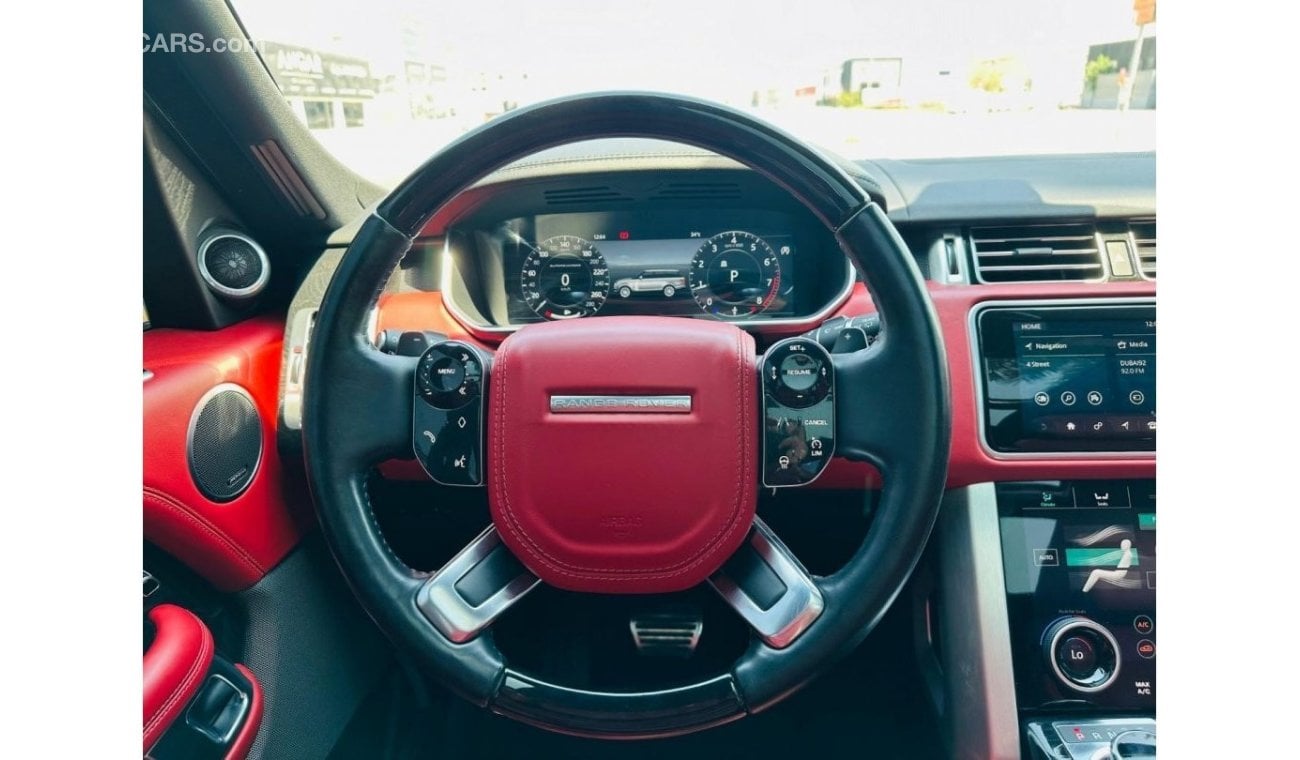 لاند روفر رانج روفر فوج AED 3280 P.M | RANGE ROVER VOGUE SE 5.0SC V8 | GCC | LESS MILEAGE | LUXURY  CABIN