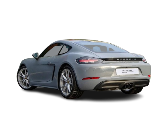 بورش 718 exterior - Coupe Rear Profile