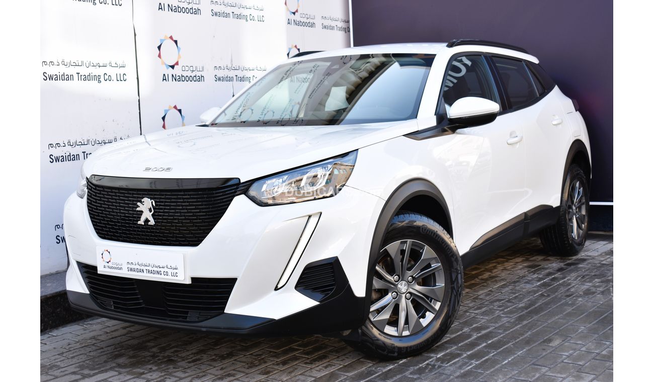 Peugeot 2008 AED 989 PM | 1.6L ACTIVE GCC AUTHORIZED DEALER MANUFACTURER WARRANTY UP TO 2026 OR 100K KM