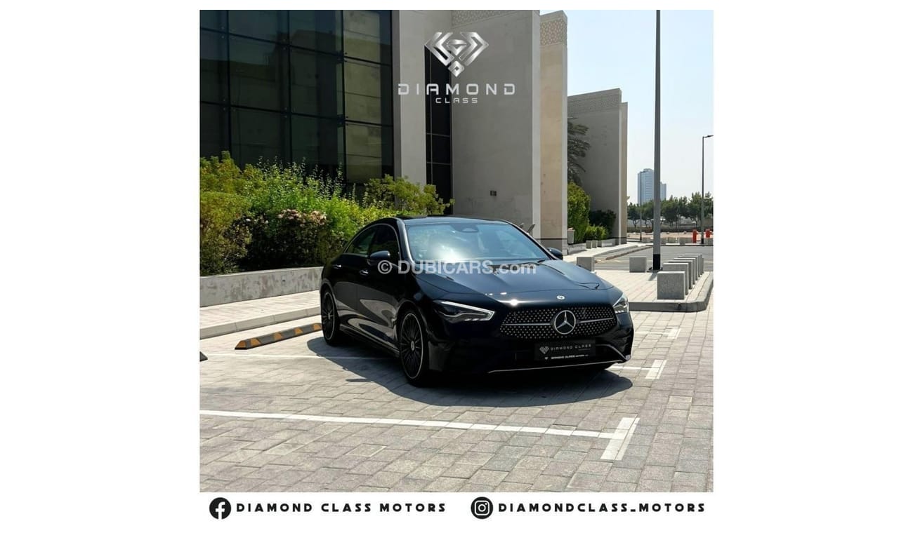 مرسيدس بنز CLA 200 Mercedes CLA 200 AMG Black Edition  2025  GCC Brand New 5 Years Agency Warranty