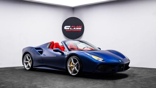 Ferrari 488 Spider 2019 - GCC - Under Warranty and Service Contract