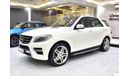 مرسيدس بنز ML 500 EXCELLENT DEAL for our Mercedes Benz ML500 4Matic ( 2013 Model ) in White Color GCC Specs