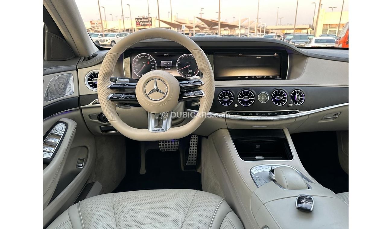 مرسيدس بنز S 550 Mercedes S550 KIT 63_amercan_2014_Excellent Condition _Full option