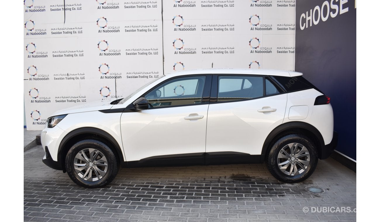 Peugeot 2008 AED 1099 PM | 1.2L ACTIVE GCC AGENCY WARRANTY UP TO 2028 OR 100K KM