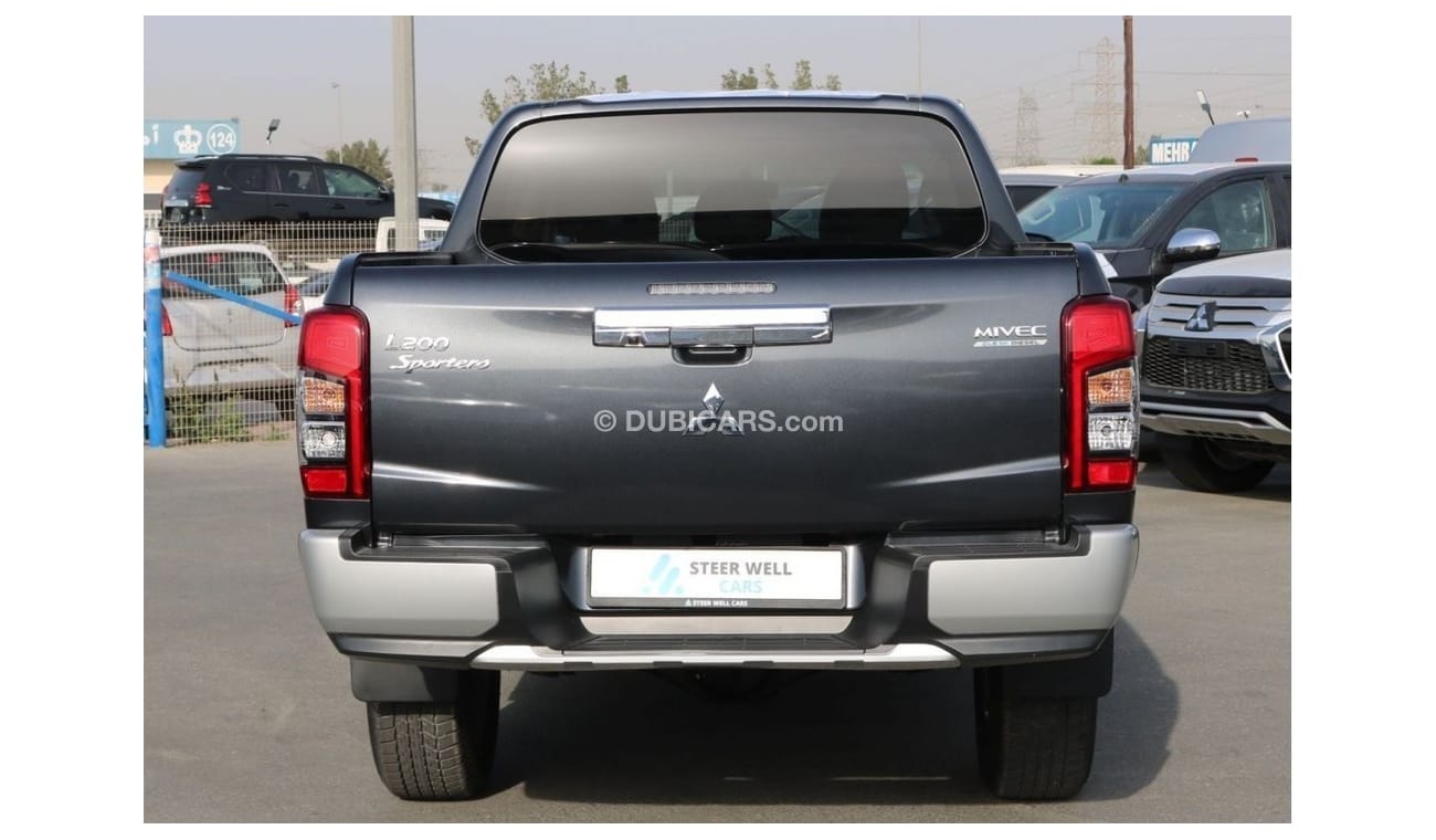 ميتسوبيشي L200 SPORTERO 2.4L 4x4 A/T DIESEL 2023|Paddle Shifter|Leather Seats|Camera|18 inch Rims|EXPORT ONLY