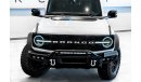 Ford Bronco Wildtrak 2021 Ford Bronco Wildtrack, 2025 Ford Warranty, 2026 Ford Service Contract, Low Kms, GCC