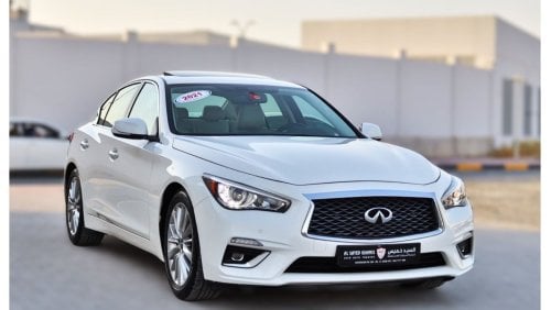 إنفينيتي Q50 إنفينيتي Q50 سبورت (V37) 2021، سيدان بأربعة أبواب، 3 لتر 6 أسطوانات بنزين، أوتوماتيكية، دفع خلفي