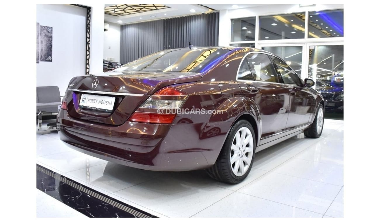 Mercedes-Benz S 500 EXCELLENT DEAL for our Mercedes Benz S500 ( 2006 Model ) in Burgundy Color GCC Specs