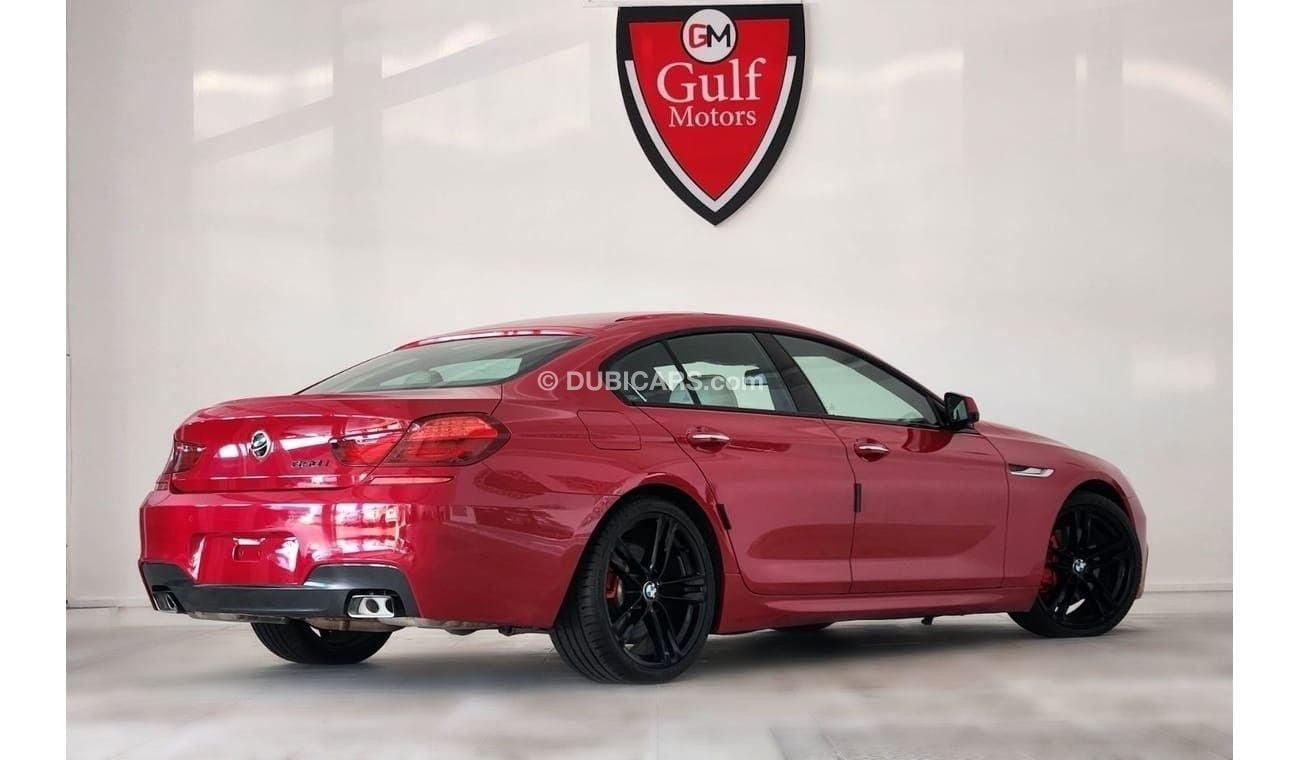 بي أم دبليو 650i GRAN COUPE - FULL OPTION- PERFECT CONDITION-FULLY AGENCY MAINTAINED