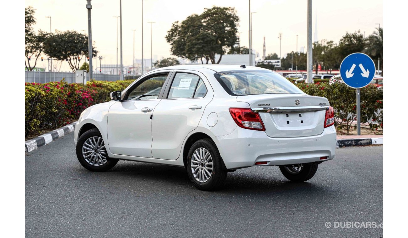 Suzuki Dzire 2024 Suzuki Dzire 1.2 GLX- Arctic White Pearl Metallic inside Black | Export Only