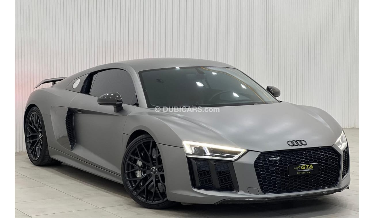 Audi R8 Spyder V10 Plus 2017 Audi R8 V10 Sports Plus, Warranty + Service