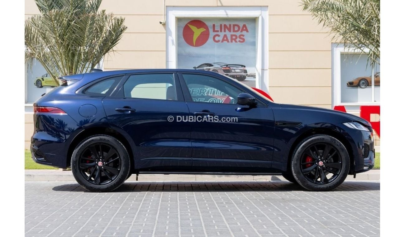 Jaguar F Pace Jaguar F-Pace R-Dynamic SE P250 2022 GCC under Agency Warranty and Service Contract with Flexible Do