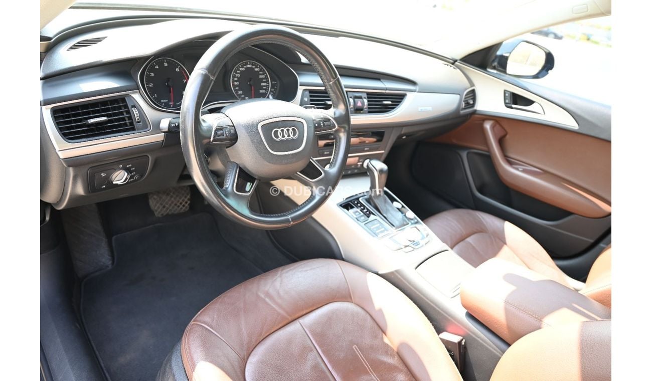 أودي A6 0% DP  - AUDI A6 3.0 SC 4WD - FSI QUATTRO - AGENCY SERVICE - GCC SPECS - WELL MAINTAINED