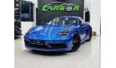 Porsche 718 Cayman GTS 2.5L PORSCHE 718 CAYMAN GTS 2018 GCC FULL SERVICE HISTORY FROM PORSCHE FOR 275K AED