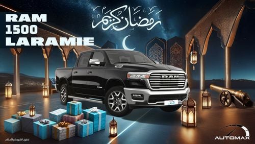 رام 1500 LARAMIE SST 3.0TT HURRICANE , 2025 GCC, 0Km, 3 Years or 60K Km Warranty At Al Futtaim T.E