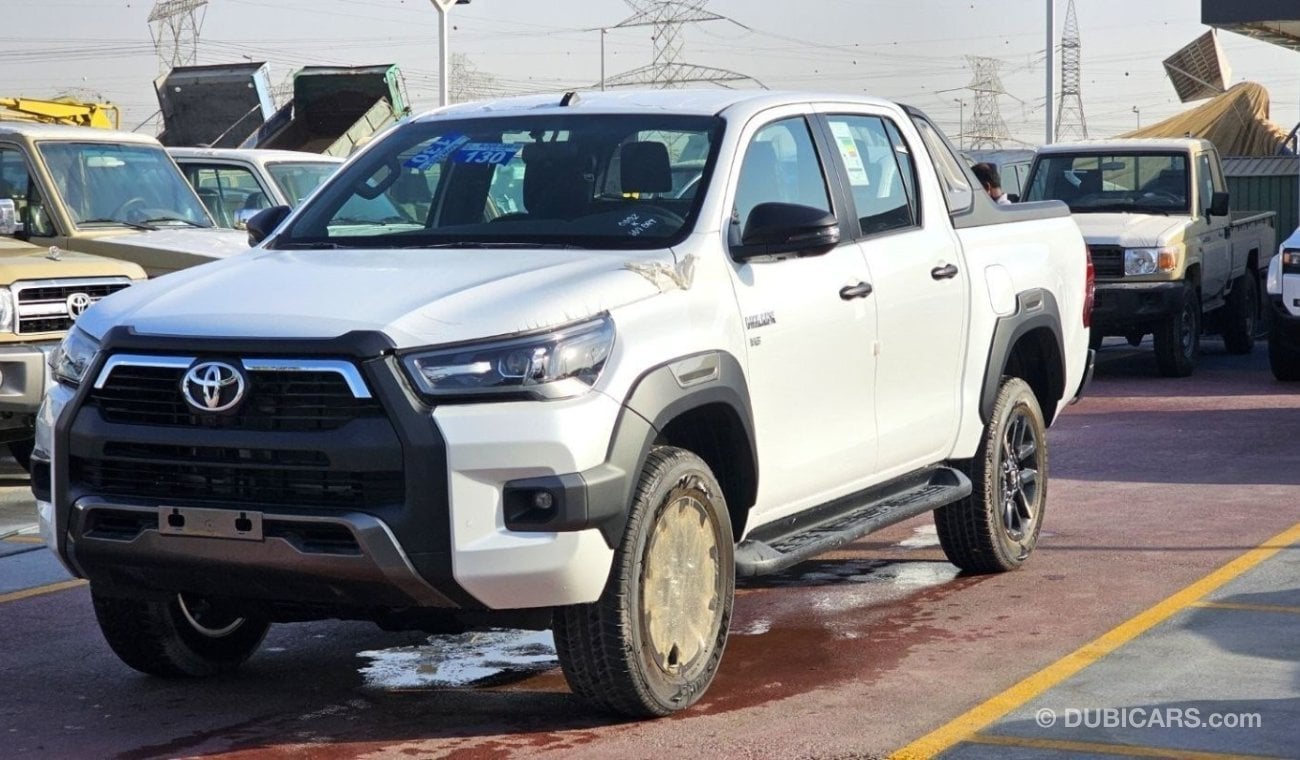 Toyota Hilux Toyota Hilux Adventure 4.0L Petrol Full option AT MY2024-WHITE GCC SPECS