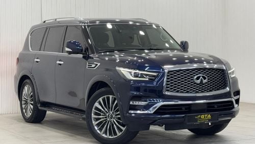 إنفينيتي QX80 Sensory 8 5.6L 2021 Infiniti QX80 Sensory, 2026 Infiniti Warranty, Full Infiniti Service History, 8