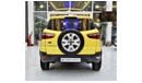 Ford EcoSport EXCELLENT DEAL for our Ford EcoSport ( 2014 Model ) in Yellow Color GCC Specs