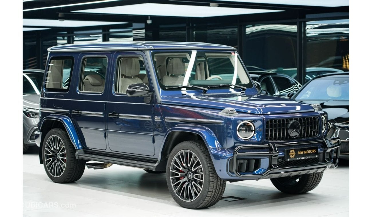 Mercedes-Benz G 63 AMG Mercedes-Benz G63 | 2025 GCC 0km | Agency Warranty | AMG | 22 Inch Rims | Double Night Package