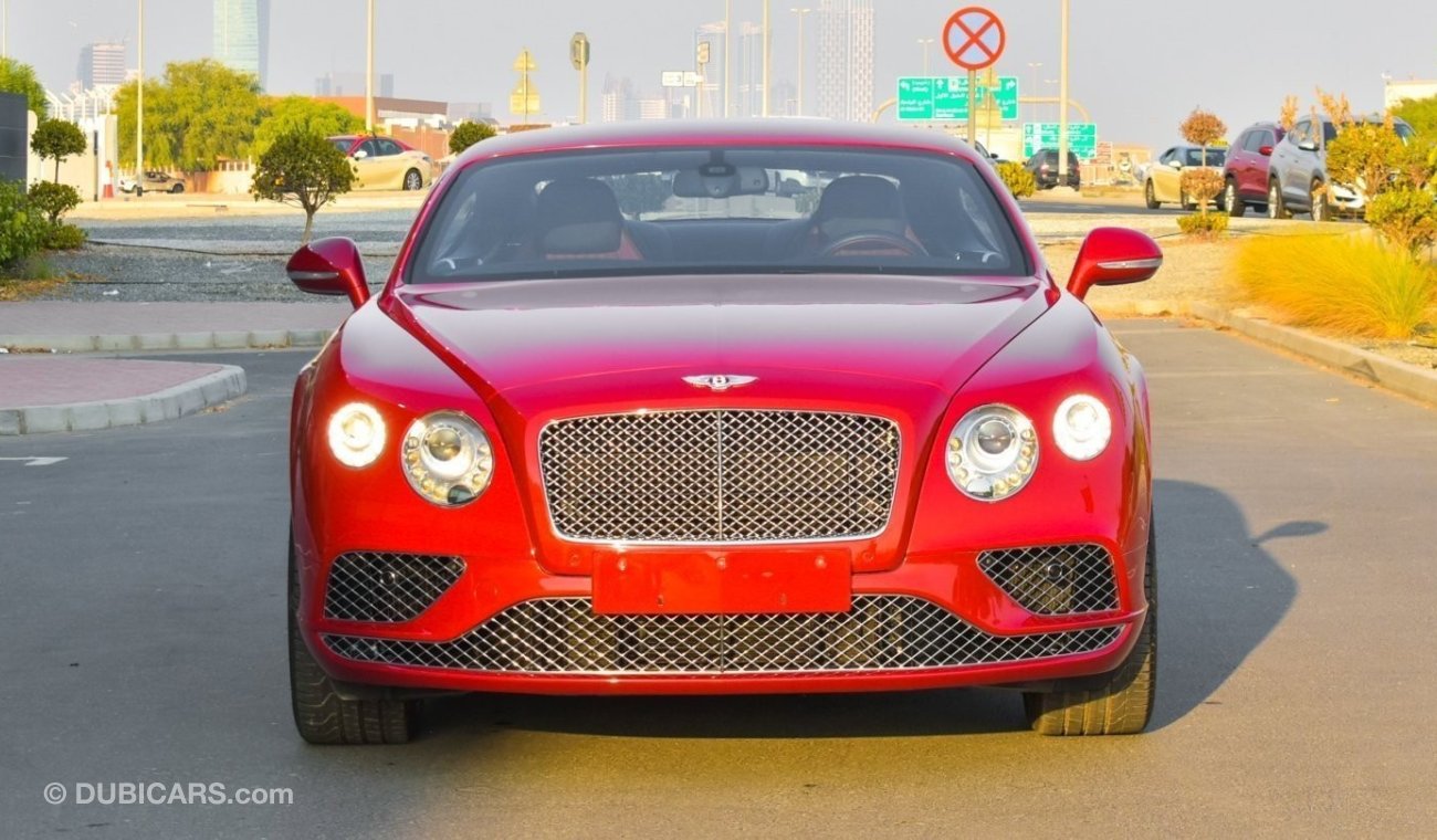 Bentley Continental GT V8 2016 - GCC Spec - Low Milage - Warranty Available