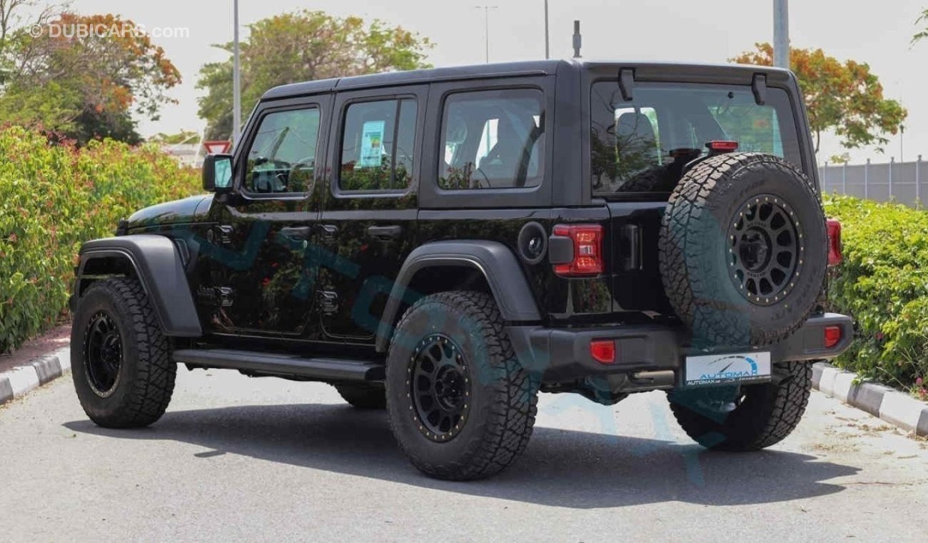 Jeep Wrangler Unlimited Sport S Turbo , 2024 GCC , 0Km , With 5 Years Warranty & 3 Years Service @Official Dealer